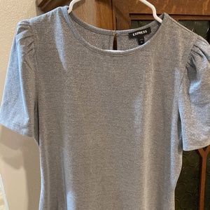 Silver Blouse - Express/size Large